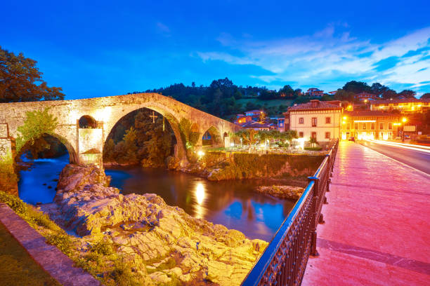 istock Cangas de Onis roman bridge in Asturias Spain 1151156904