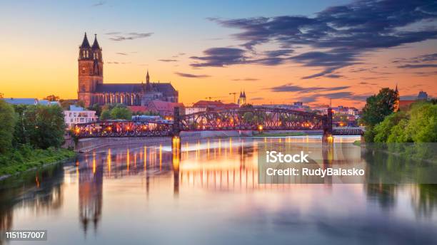 Magdeburg Germany Stock Photo - Download Image Now - Magdeburg, Cathedral, Germany