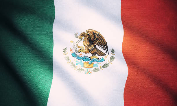 istock Flag of the Mexico 1151158597