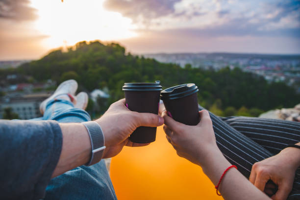 350+ Couple Coffee Sunrise Stock Photos, Pictures & Royalty-Free Images -  iStock