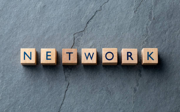istock Network word on wooden blocks 1151160303