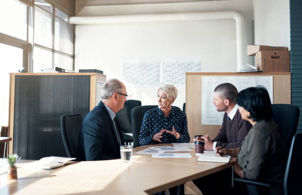 istock Accomplishing their collective goals together 1151170406