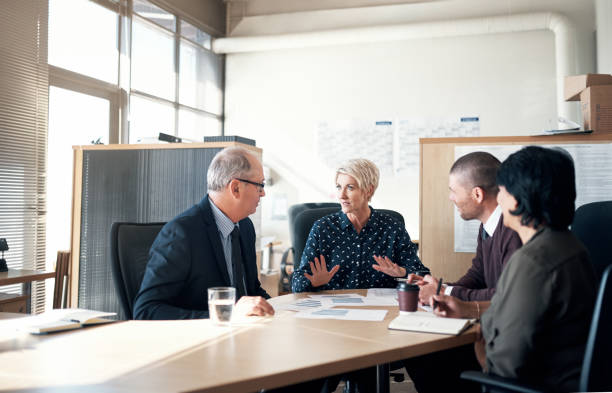 istock Business is all about combining their team effort 1151170420
