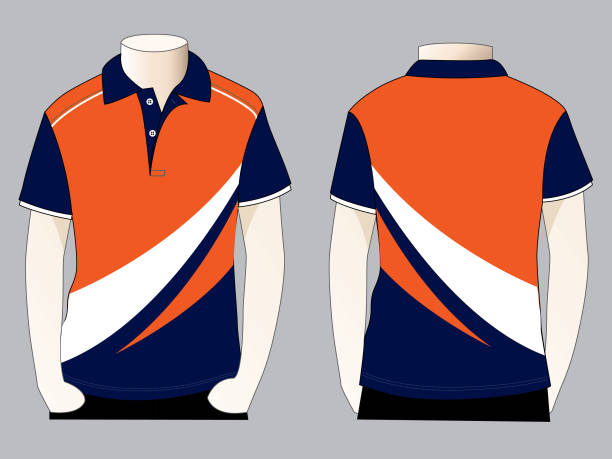 sublimation polo shirt design front and back