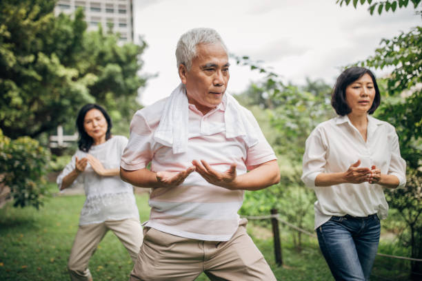 istock Tai Chi in park 1151172788