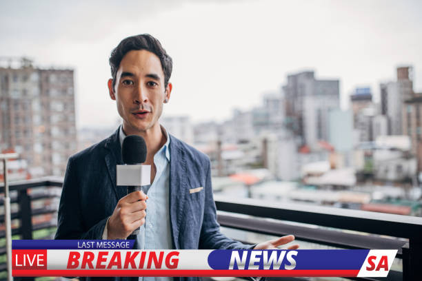 istock Professional news reporter 1151175061