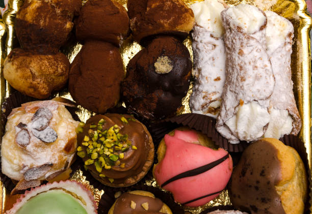 istock tray of Sicilian pastries 1151176700