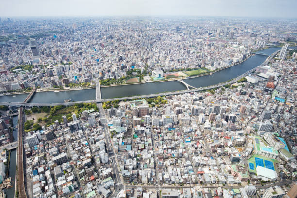 istock Tokyo Aerial View in Japan 1151177549