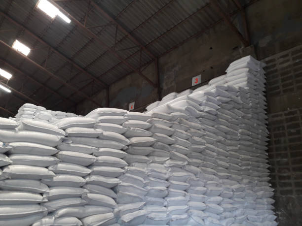 istock Stock pile in warehouse. 1151179998