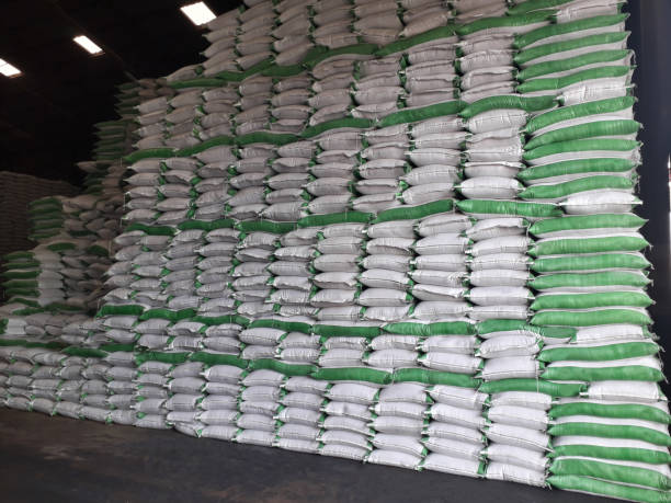 istock Stock pile in warehouse. 1151180050