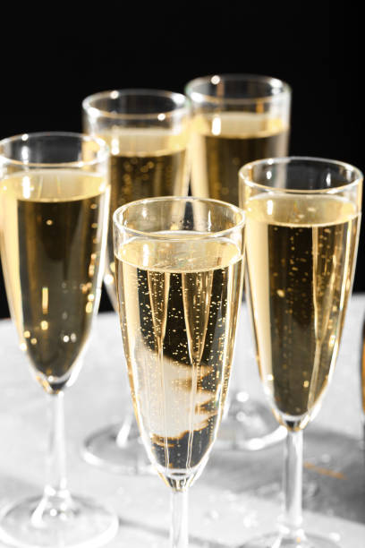 istock Many glasses of champagne 1151184534