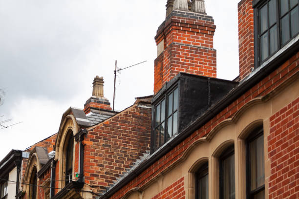istock Red brick row houses in Derby 1151184537