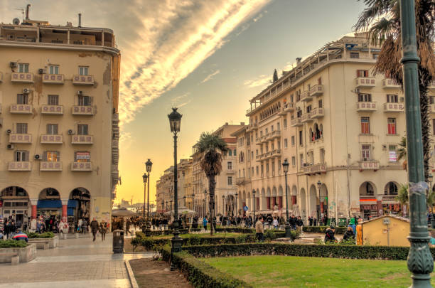 istock Thessaloniki at sunset, Greece 1151186369