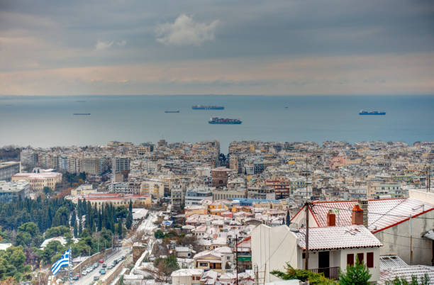 istock Thessaloniki under snow, Greece 1151186753