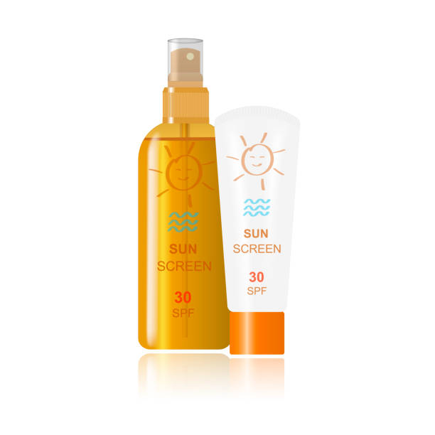 istock Waterproof means of protection against sunburn, cream and lotion. 1151186861
