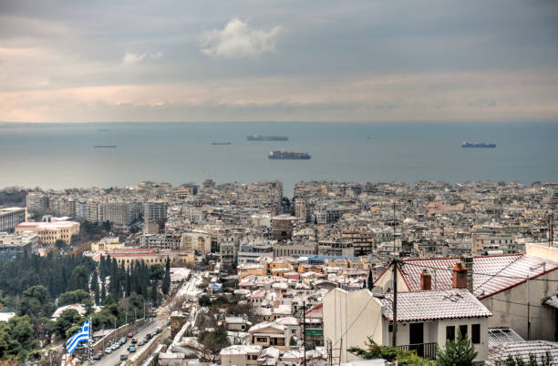 istock Thessaloniki under snow, Greece 1151186954