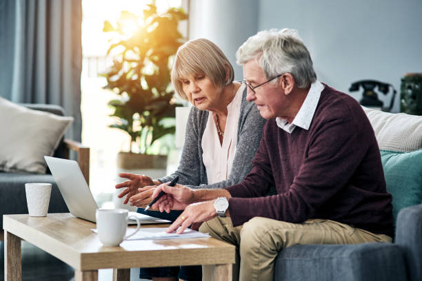 istock Taking a look at their investment portfolio 1151191368