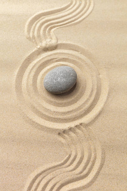 istock zen garden meditation stone background 1151191632