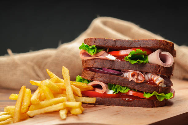 istock sandwich on a wooden table 1151192975