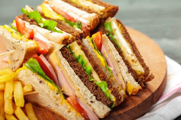 istock sandwich on a wooden table 1151193343