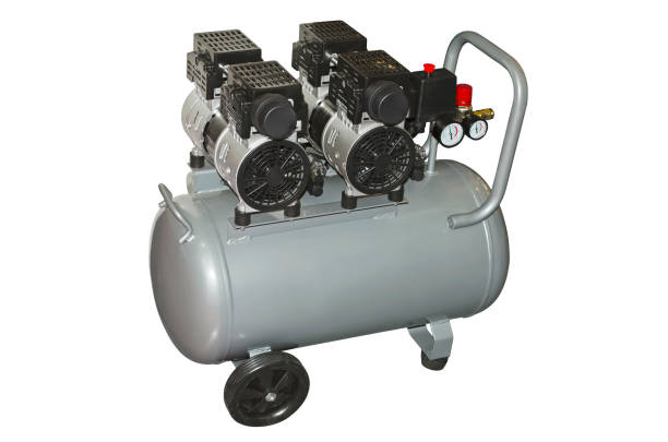 istock Four-cylinder oil-free compressor 1151193374