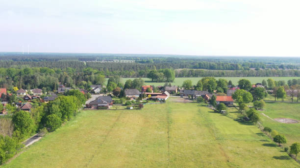 istock village with the houses 1151193882