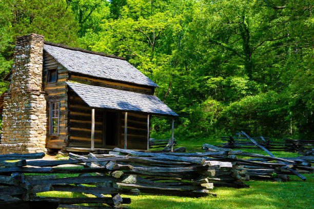 John Oliver's, an early settler, homestead in Cades Cove.