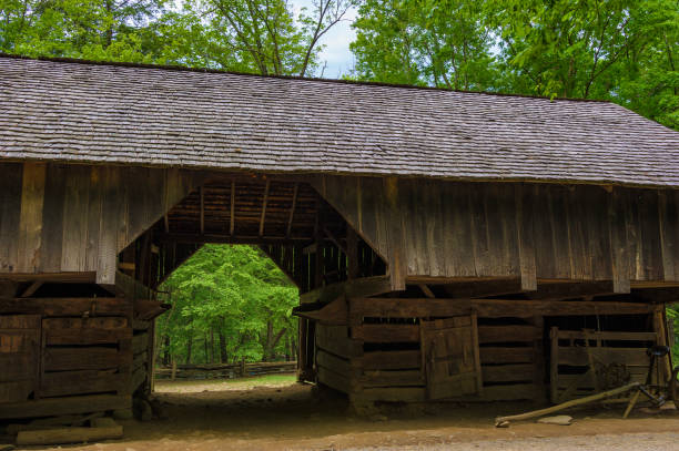 istock Old Barn in Cades Cove Valley 1151196754
