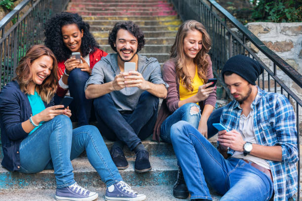 istock Young people and social media 1151198404
