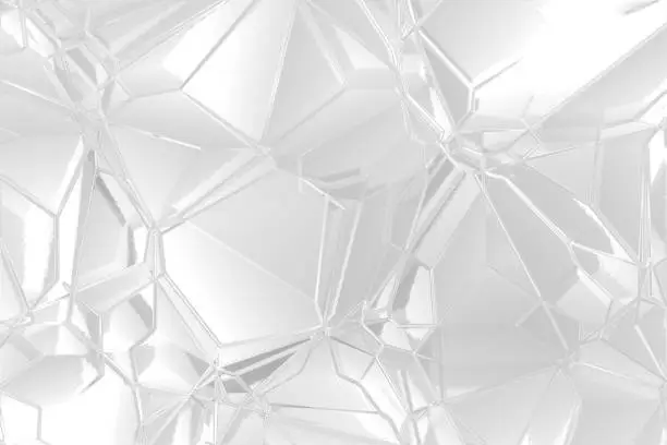 Photo of Abstract background of polygons.