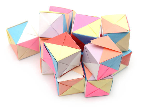 istock A stacking of cubes folded origami pile 1151200032