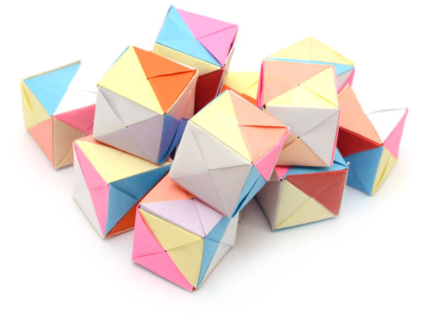 istock A stacking of cubes folded origami pile 1151200044