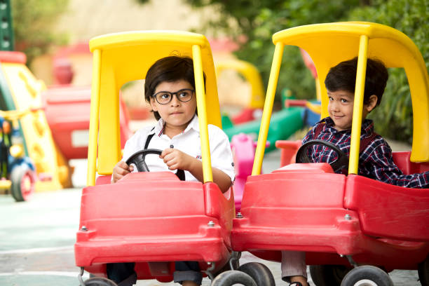 istock Children enjoying toy car ride 1151202418