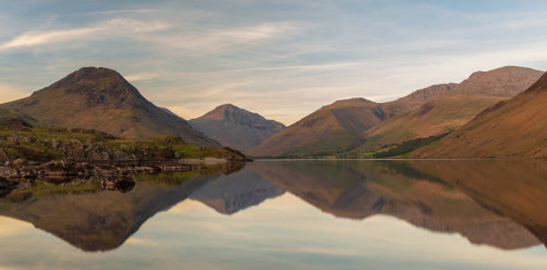 istock Sunset on a calm Wastwater 1151207177