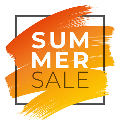 Summer Sale design for advertising, banners, leaflets and flyers. - Illustration