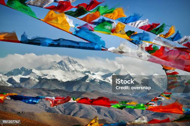 Mount Everest Stock Photo - Download Image Now - Tibet, Nepal, Mt. Everest Base Camp