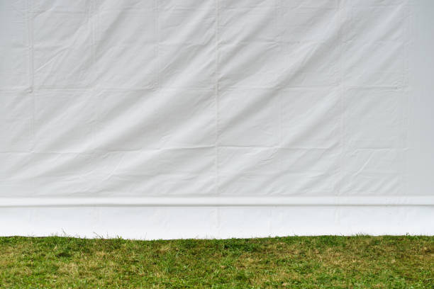 Light background white tarpaulin