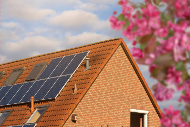 istock house roof with solar panels 1151211563