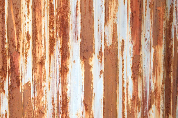 istock Old zinc wall surface Fence 1151215316