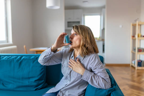 istock Treatment during an asthma attack 1151218380