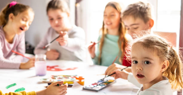 istock Children enjoying coloring 1151219553