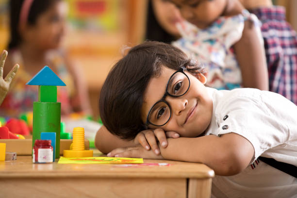 istock Tired preschool boy 1151224172
