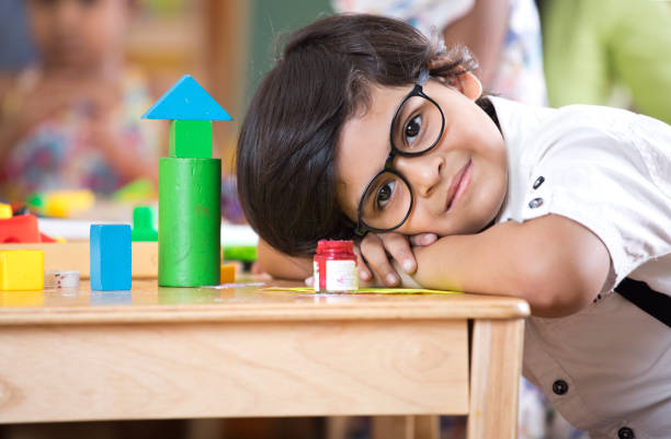 istock Tired preschool boy 1151225290