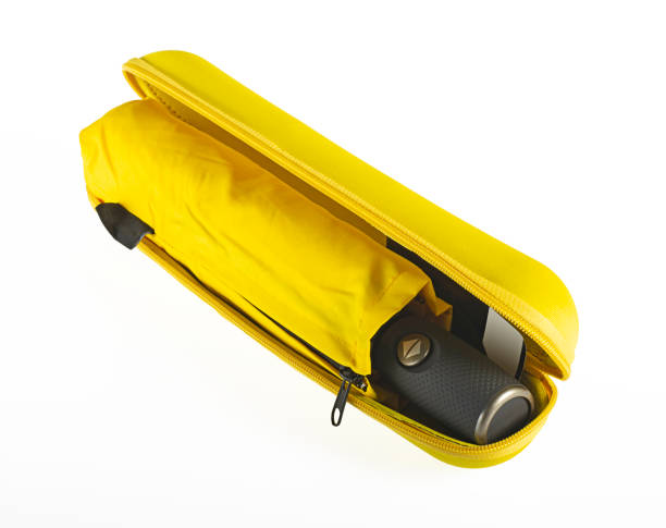 istock Umbrella with sleeve in hard case isolated on white 1151230819
