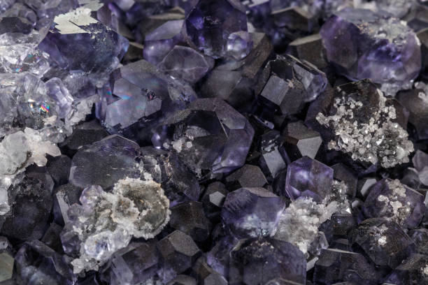 istock macro mineral fluorite stone on white background 1151243785