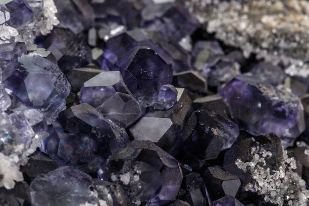 istock macro mineral fluorite stone on white background 1151244419