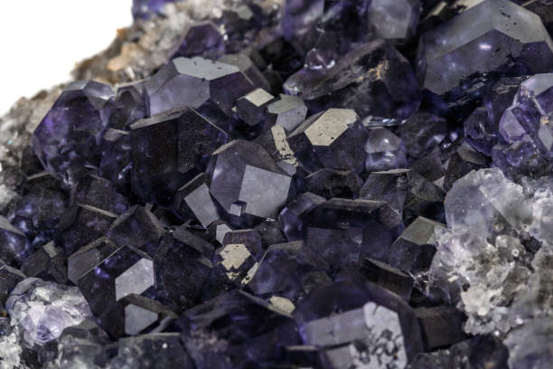 istock macro mineral fluorite stone on white background 1151244692