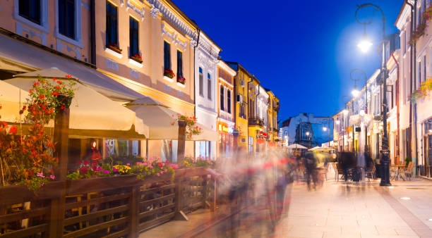 istock Nightlife of Craiova streets 1151248381