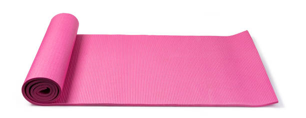 istock pink yoga mat 1151250285