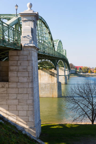 istock Maria Valeria bridge in Esztergom 1151250810